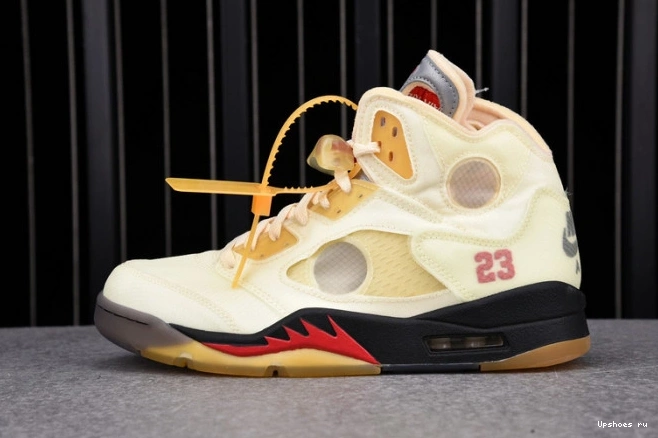 Retro Jordan DH8565-100 5 AIR O-W Sail 0419